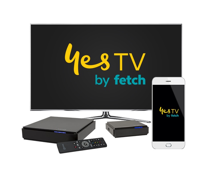 The Fetch TV user interface for Optus TV with Fetch and the standalone app